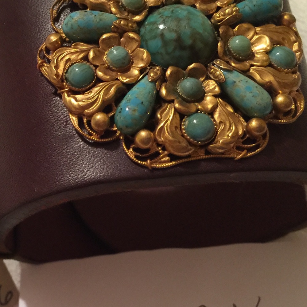 Made In The Deep South Leather Cuff